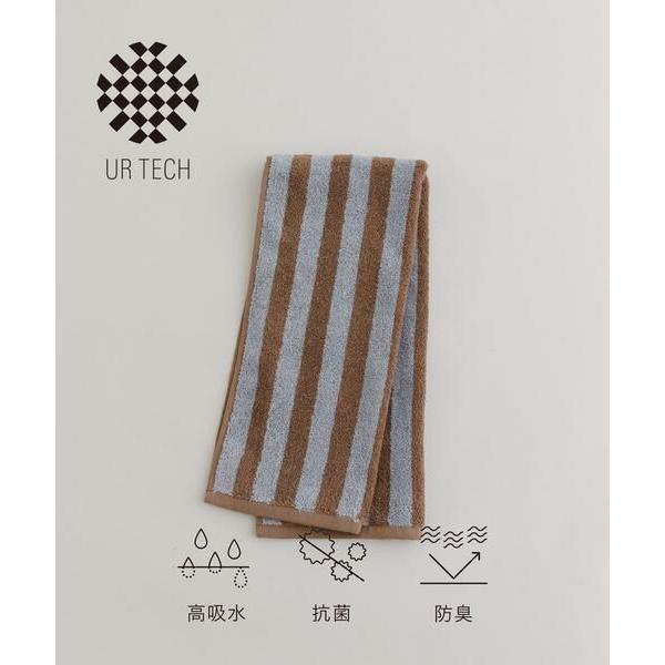 URBAN RESEARCH / アーバンリサーチ 『UR TECH』ストライプフェイスタオル