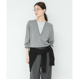 URBAN RESEARCH / アーバンリサーチ ウールブレンドレイヤードデザインニット