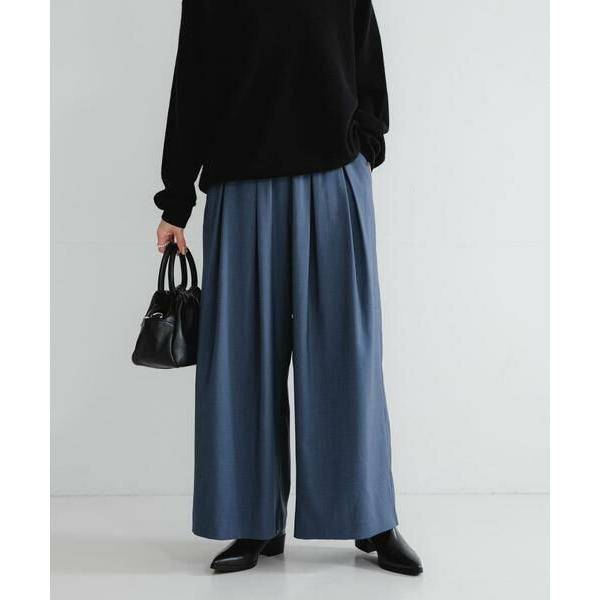 URBAN RESEARCH / アーバンリサーチ ストレッチタックギャザーワイドパンツ