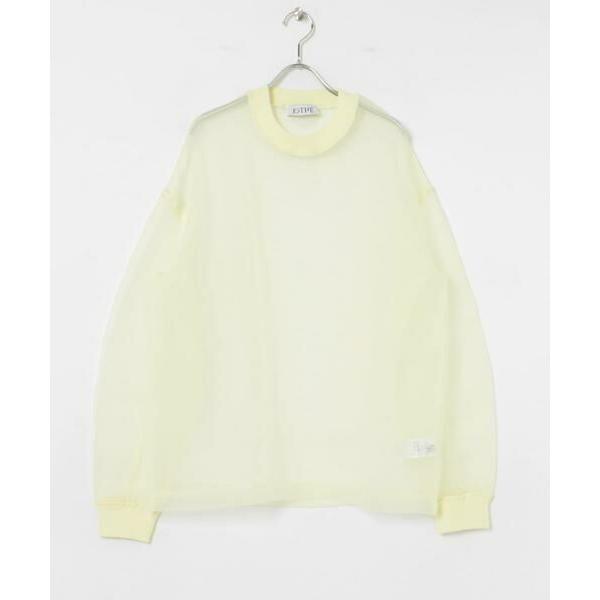 URBAN RESEARCH / アーバンリサーチ ESTHE　Organza Sweatshirt...