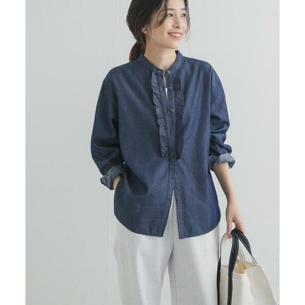 URBAN RESEARCH DOORS / アーバンリサーチ ドアーズ フロントフリルシャツ