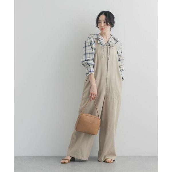 URBAN RESEARCH DOORS / アーバンリサーチ ドアーズ フロントZIPサロペット
