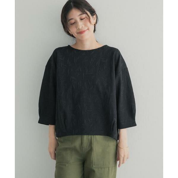 URBAN RESEARCH DOORS / アーバンリサーチ ドアーズ ジャガード5分袖プルオーバ...