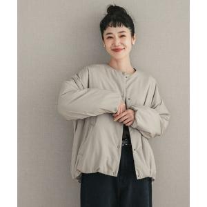 URBAN RESEARCH DOORS / アーバンリサーチ ドアーズ 『防花粉加工/静電気防止/洗濯可』『UR TECH』撥水ポケッタブル中綿ブルゾン 26AW