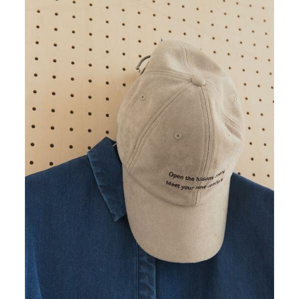 URBAN RESEARCH DOORS / アーバンリサーチ ドアーズ 刺繍スエードキャップ