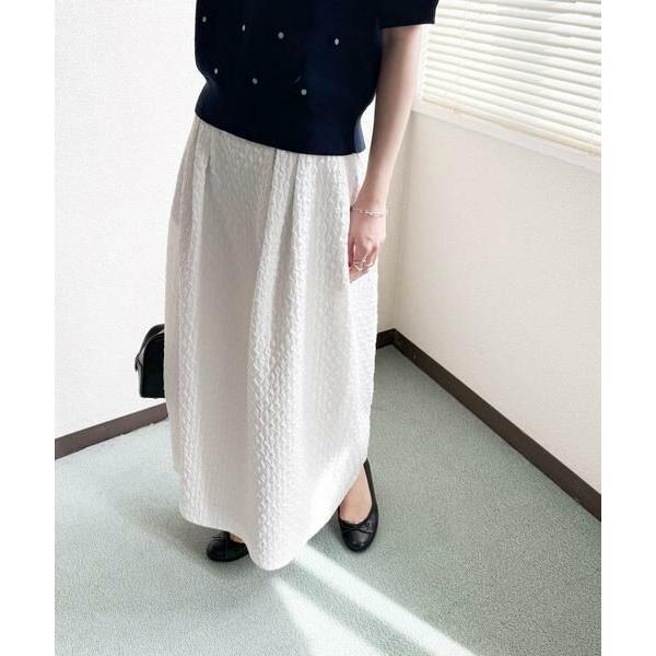 URBAN RESEARCH DOORS / アーバンリサーチ ドアーズ ジャガードコクーンスカート