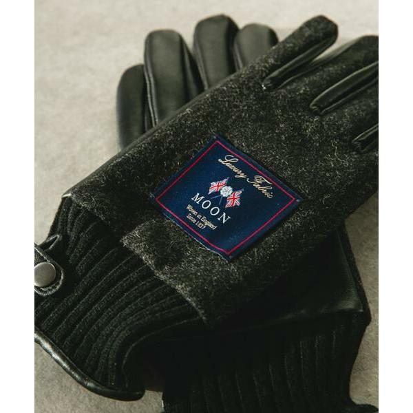 URBAN RESEARCH DOORS / アーバンリサーチ ドアーズ MOONツイードレザーグロ...