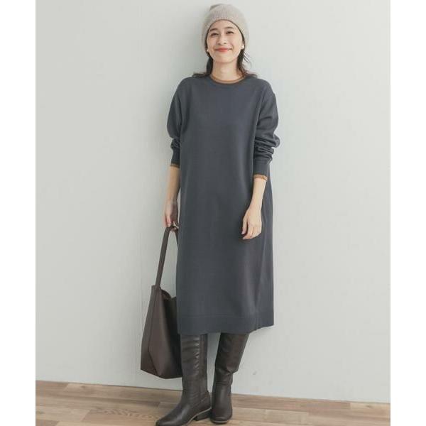 URBAN RESEARCH DOORS / アーバンリサーチ ドアーズ バイカラーKNITワンピー...