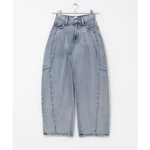 URBAN RESEARCH ROSSO / アーバンリサーチ ロッソ ELENDEEK　PANEL TUK DENIM WIDE PANTS