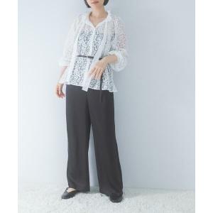 URBAN RESEARCH ROSSO / アーバンリサーチ ロッソ サテンイージーストレートパンツ