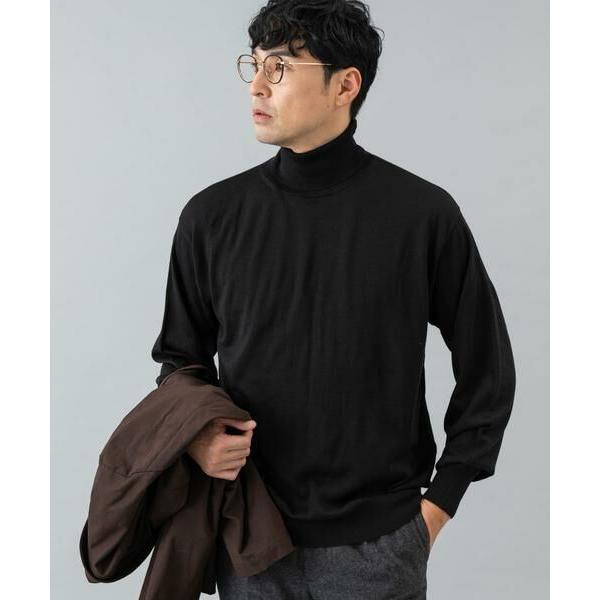 URBAN RESEARCH ROSSO / アーバンリサーチ ロッソ イタリア糸メリノウールタート...