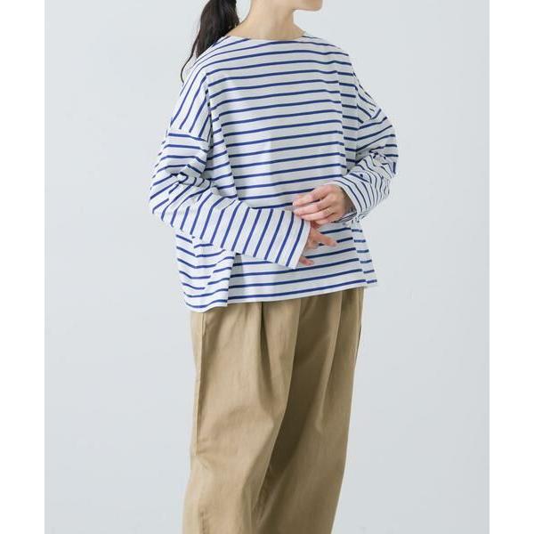 かぐれ / かぐれ クロップドボーダーカットソー