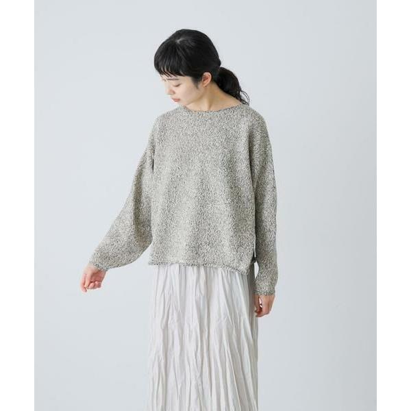 かぐれ / かぐれ テープヤーンボートネックニット