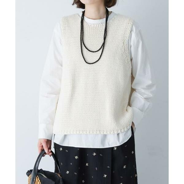 かぐれ / かぐれ コットンローゲージニットベスト