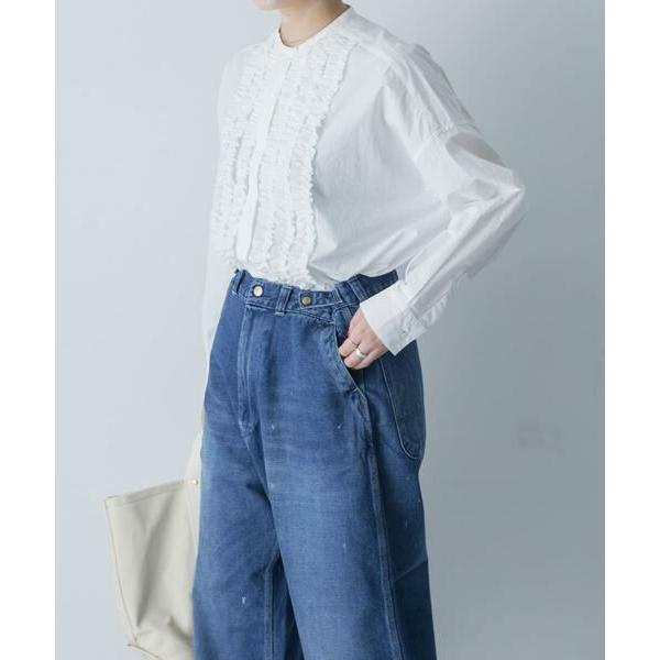 かぐれ / かぐれ コットンフリルワイドシャツ