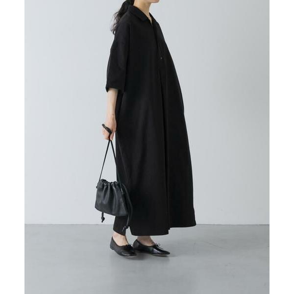 かぐれ / かぐれ 『2サイズ展開』オープンカラーカットワンピース