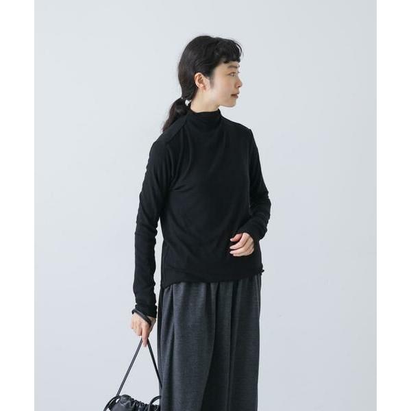 かぐれ / かぐれ ボトルネックソフトリブカットソー