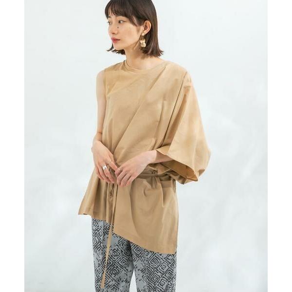 KBF / ケービーエフ マントドッキングアシメブラウス