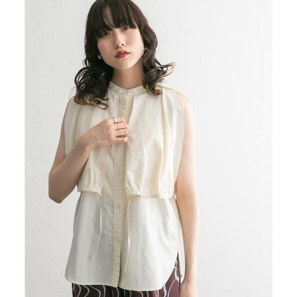 KBF / ケービーエフ 2WAYスリーブブラウス