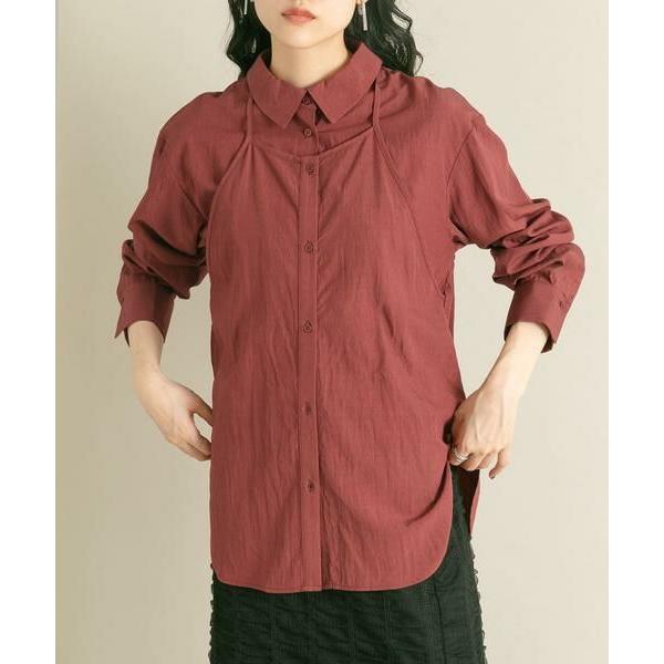 KBF / ケービーエフ 2WAYレイヤードシャツ