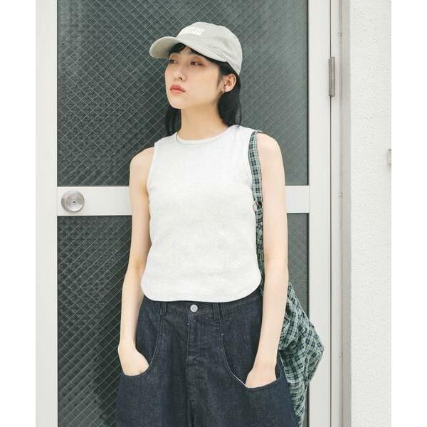 KBF / ケービーエフ クロップドタンクトップ