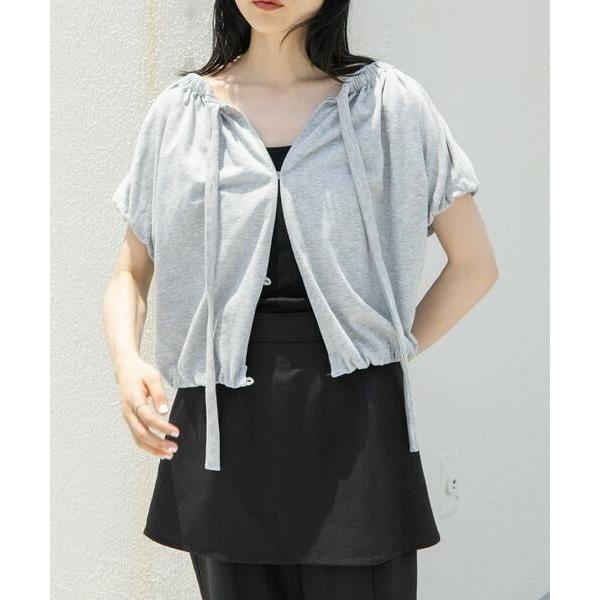 KBF / ケービーエフ リボンギャザースウェット