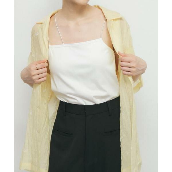 KBF / ケービーエフ アシンメトリーカップ付キャミ
