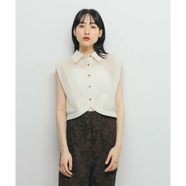 KBF / ケービーエフ ショルダータックコンパクトシャツ