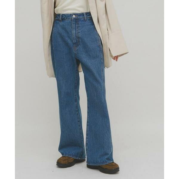 KBF / ケービーエフ シームポケットフレアデニム