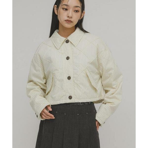 KBF / ケービーエフ キルティングシャツブルゾン