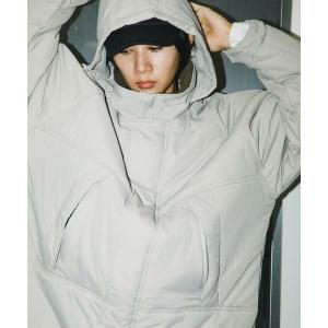 LANVIN en Bleu コート ジャケット 撥水”中綿 バルマカーンコート