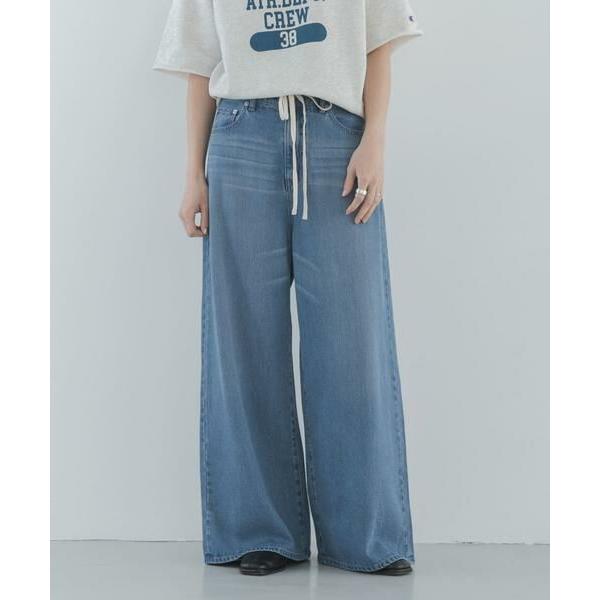 Sonny Label / サニーレーベル リヨセルコットンドロストワイドデニム