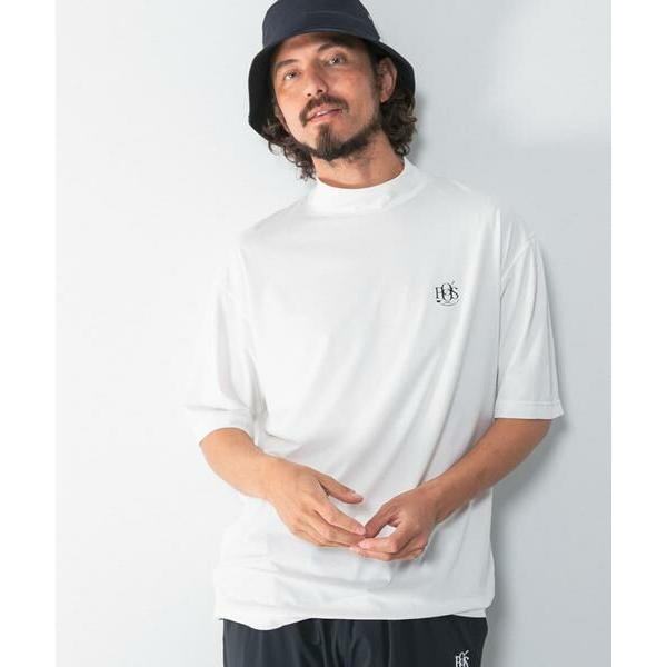 Sonny Label / サニーレーベル OOPS　吸水速乾モックネックTシャツ