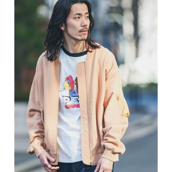 Sonny Label / サニーレーベル 裏毛スウェットMA-1ブルゾン