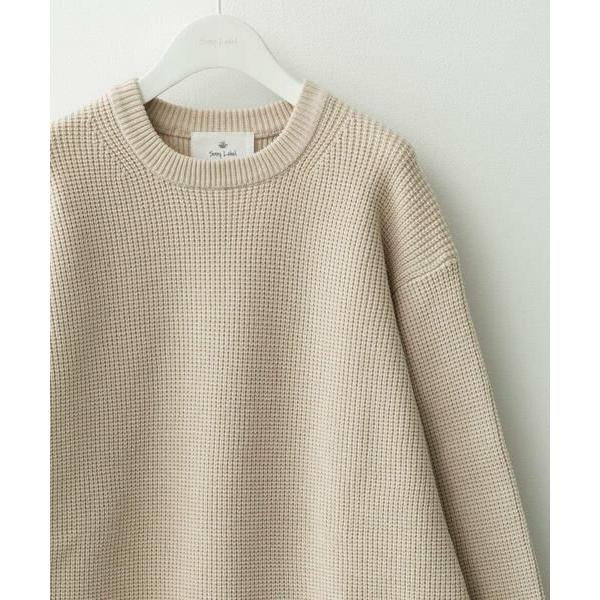Sonny Label / サニーレーベル ウォッシャブルワッフルニットプルオーバー