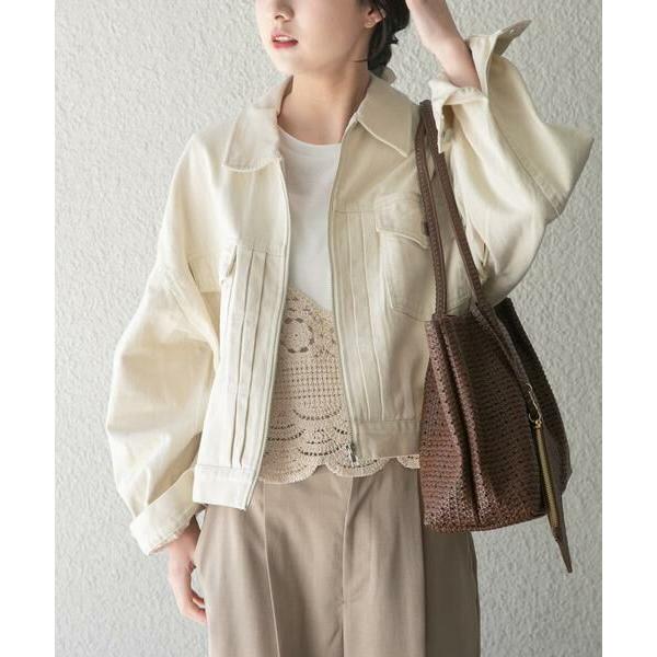 URBAN RESEARCH ITEMS / アーバンリサーチ アイテムズ 袖ボリュームZIPブルゾ...