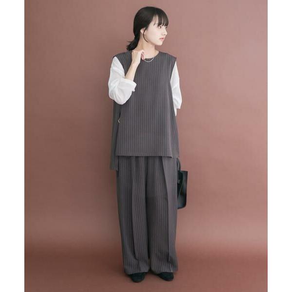 URBAN RESEARCH ITEMS / アーバンリサーチ アイテムズ ピンストライプベストパン...