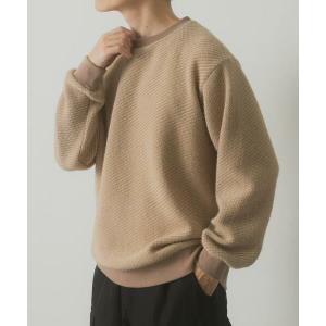 URBAN RESEARCH ITEMS / アーバンリサーチ アイテムズ フェザーヤーン クルーネック ニットソー｜タカシマヤファッションスクエア