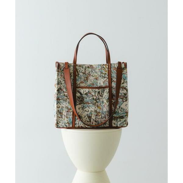 RODE SKO / ロデスコ ファブリックスクエアトートバッグ