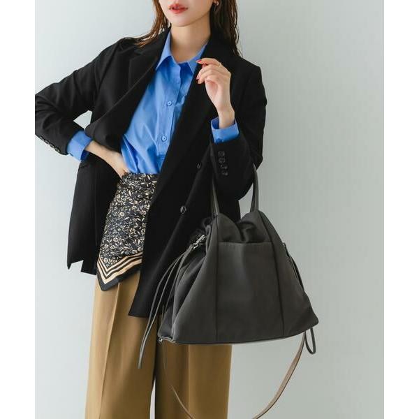 RODE SKO / ロデスコ ショルダー付撥水キンチャクバッグ