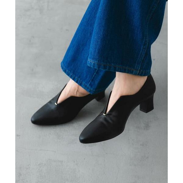 RODE SKO / ロデスコ プチメタルスリットパンプス