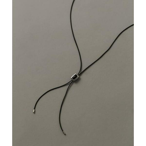 SMELLY / スメリー ストーンモチーフループタイネックレス