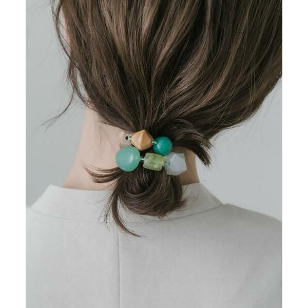 SMELLY / スメリー ウッドカラーモチーフヘアポニー