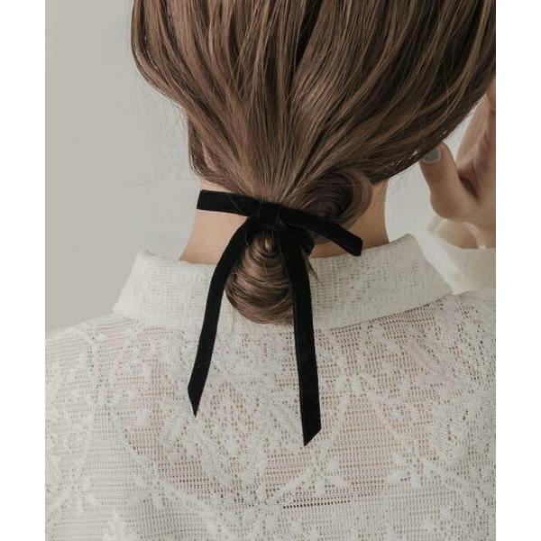 SMELLY / スメリー ベロアリボンポニー