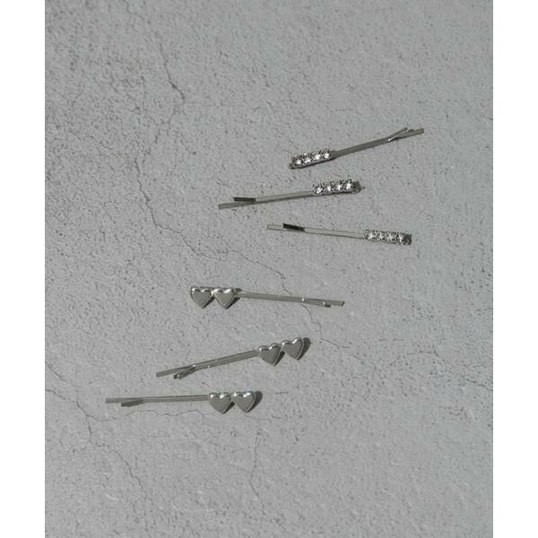 SMELLY / スメリー ハートビジューマルチヘアピン