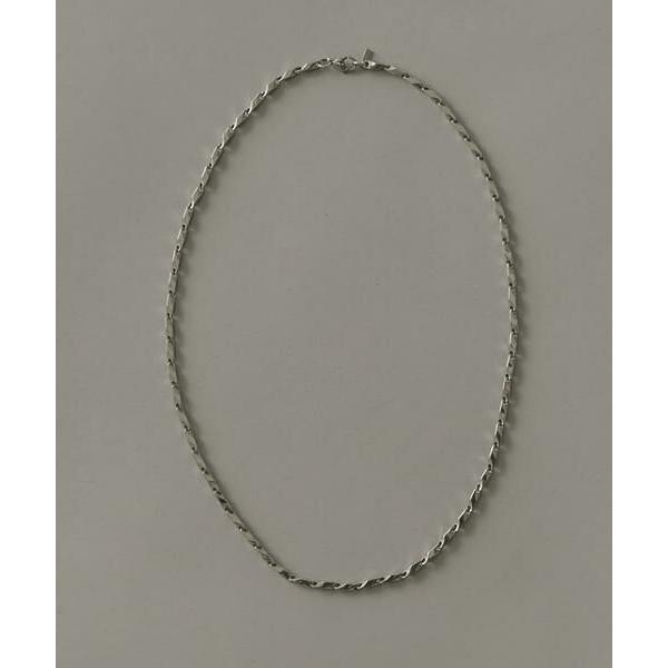 SMELLY / スメリー ステンレスツイストデザインチェーンネックレス