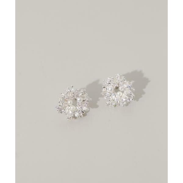 SMELLY / スメリー スパークルビジューパールピアス