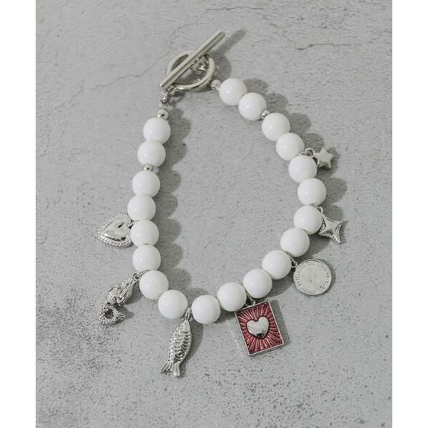 SMELLY / スメリー ミックスチャームビーズマンテルブレスレット