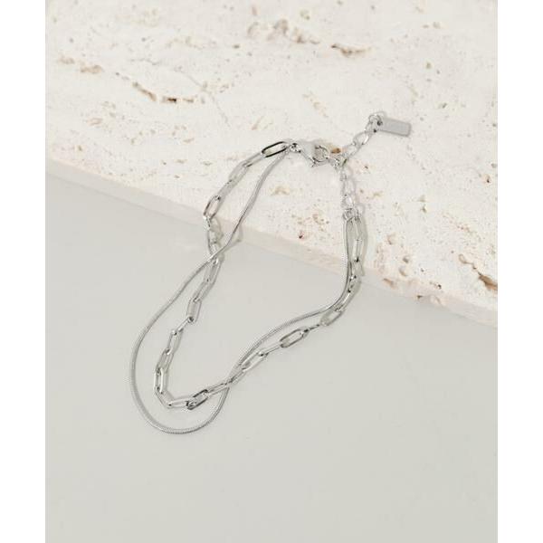 SMELLY / スメリー ステンレスデザインチェーンブレスレット