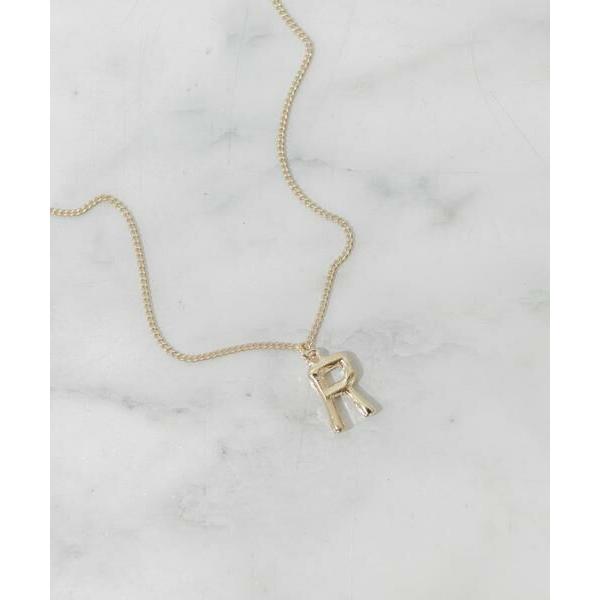 SMELLY / スメリー イニシャルワントップネックレス